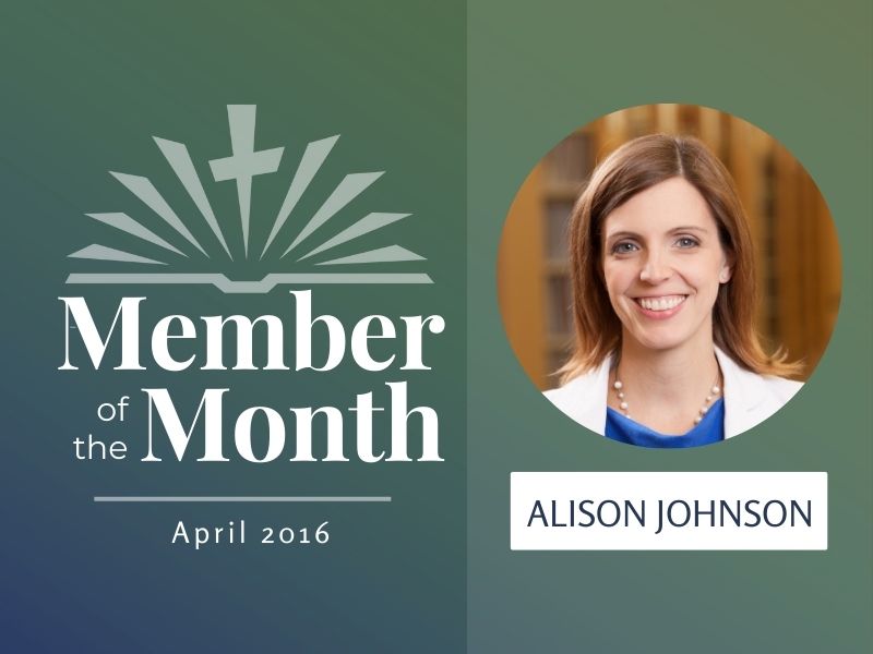 Alison Johnson - 04/2016